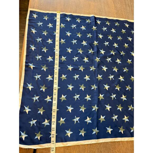 Patriotic Star Camo Neck Tie Scarf Shawl - Picture 4 of 5